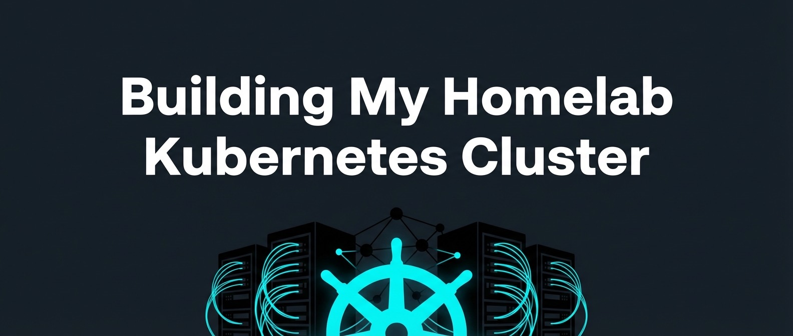 Building My Homelab Kubernetes Cluster