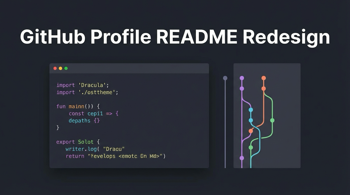 Redesigning My GitHub Profile README with Bash, YAML, and Way Too Many APIs